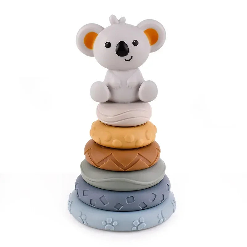 Bloques de silicona Montessori