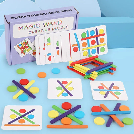 Puzzles con cartas +6
